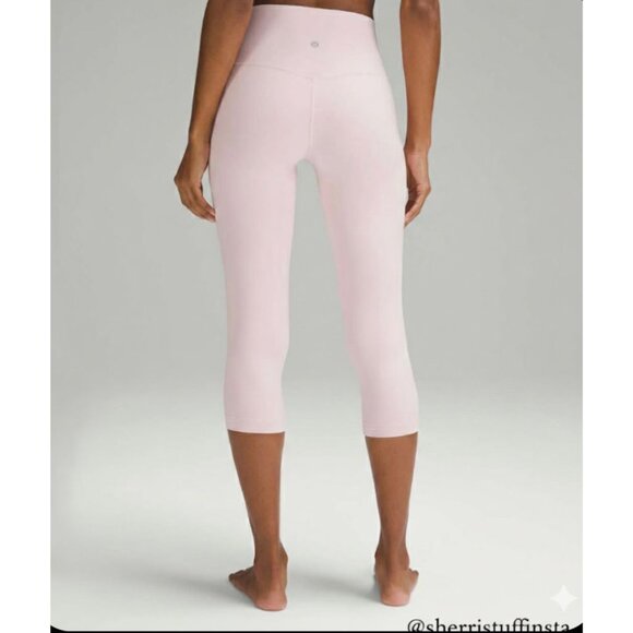 lululemon athletica Pants - EXCELLENT Lululemon Align High-Rise Crop 21" Leggings Flush Pink Yoga Pants 6
